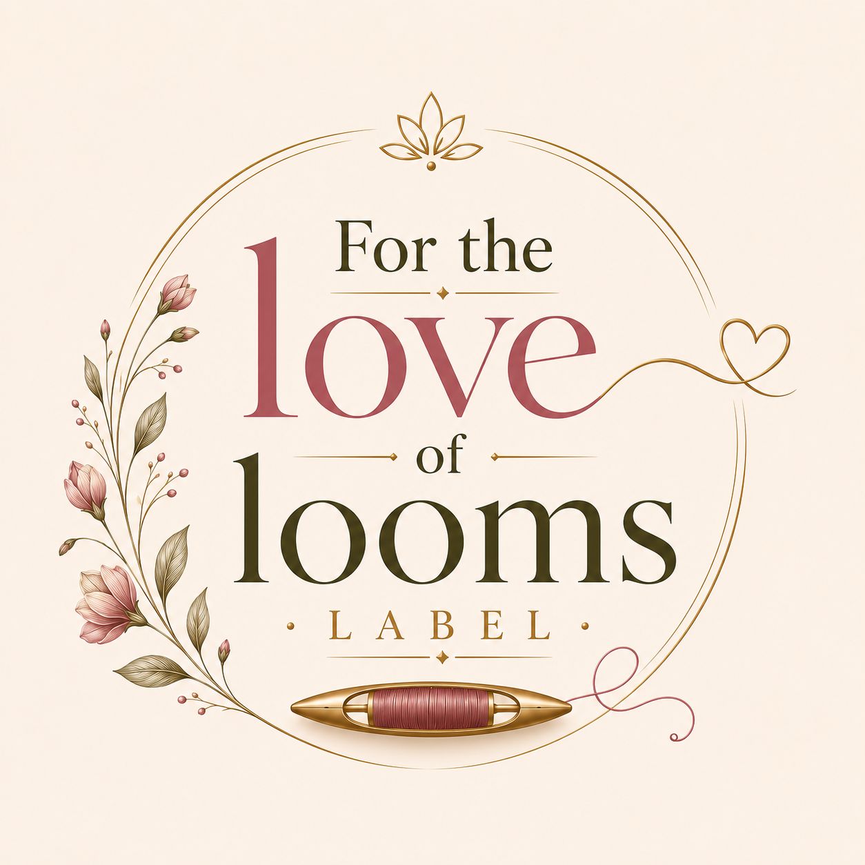 For the Love of Looms Label logo