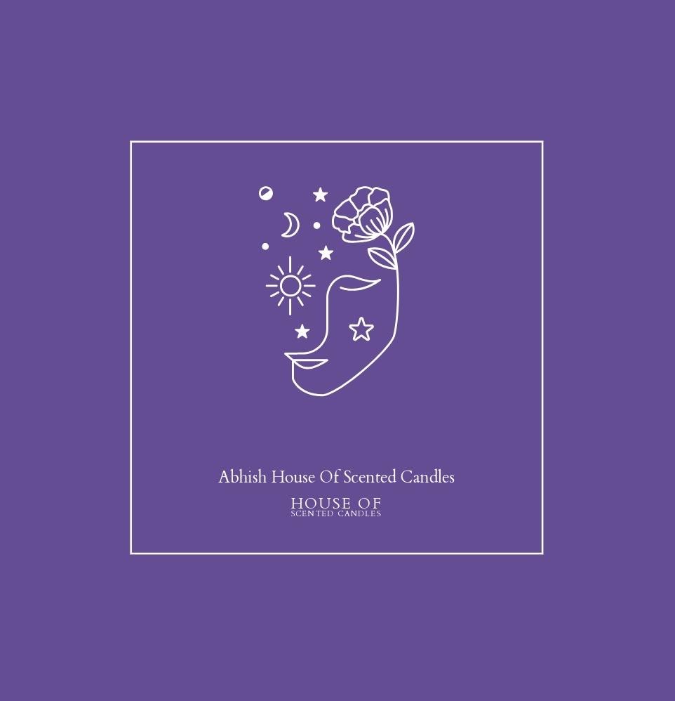 Abhish house of scented candles logo