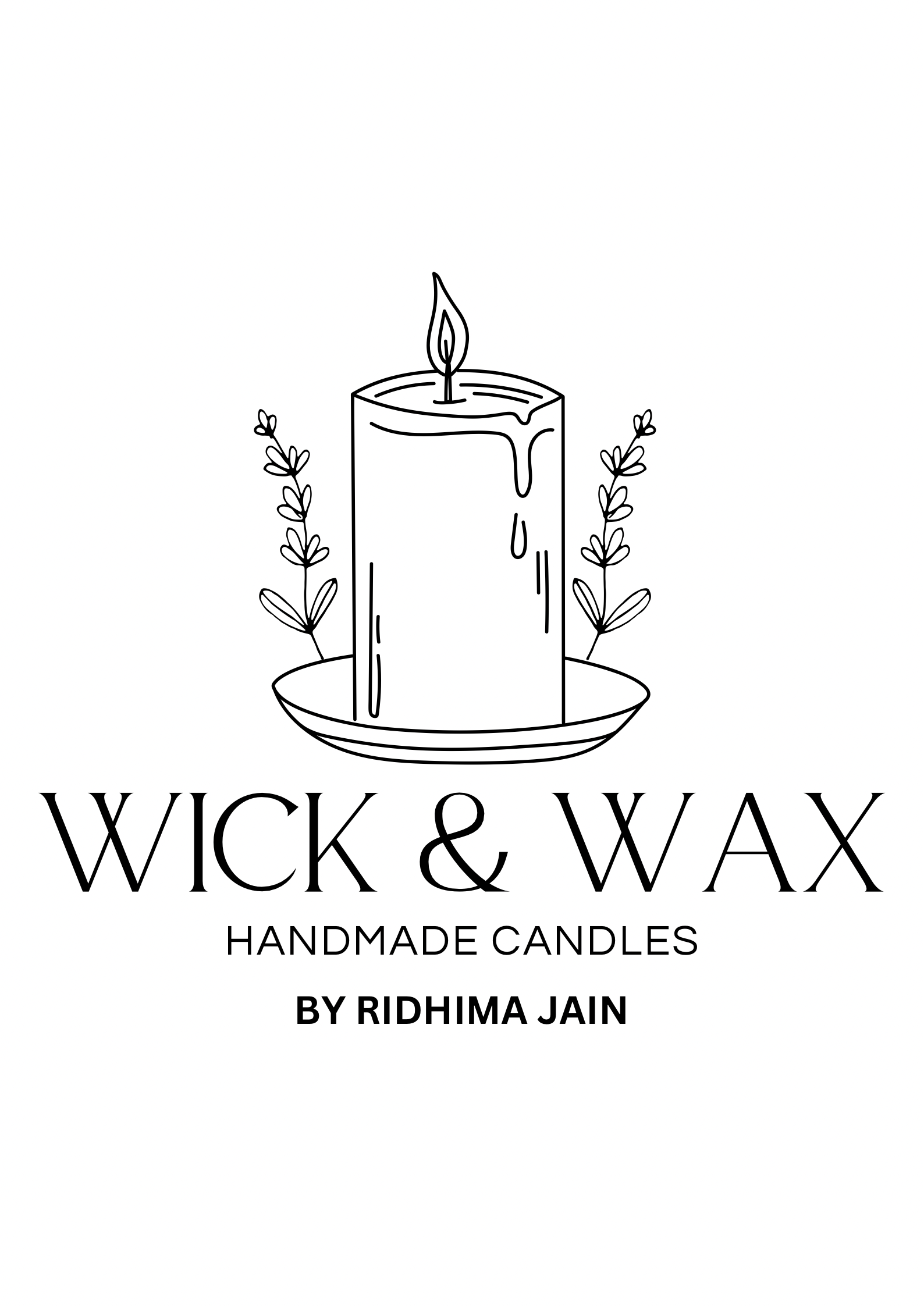 Wick and Wax logo